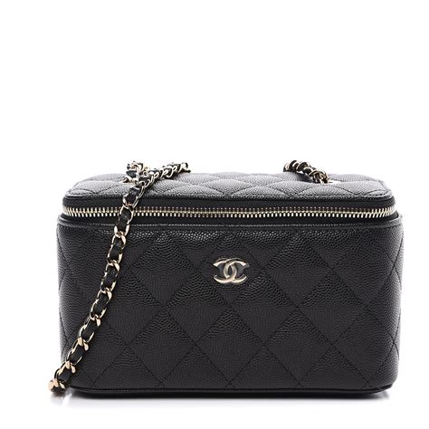 chanel vanity case bag small